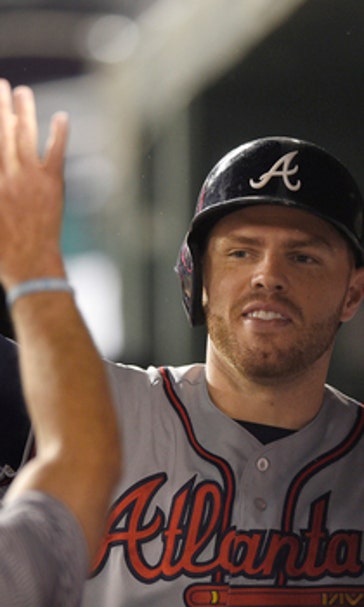 Freeman, Braves douse Nationals 5-2 following 3-hour delay (Jul 06, 2017)
